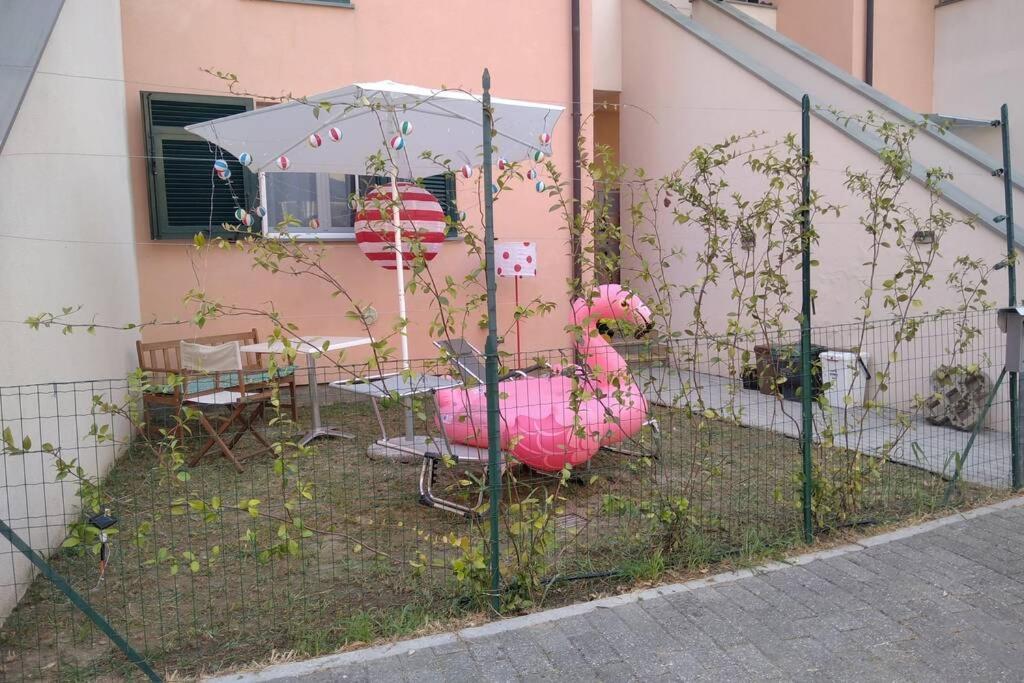 Appartamento Bilocale con giardino near Lerici Trebiano Esterno foto